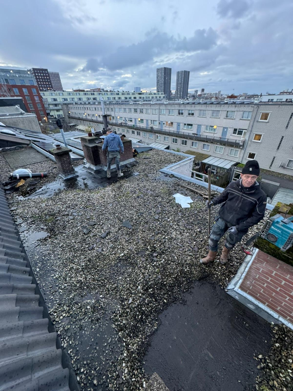 Renovatie Bitumen Dak in Oegstgeest