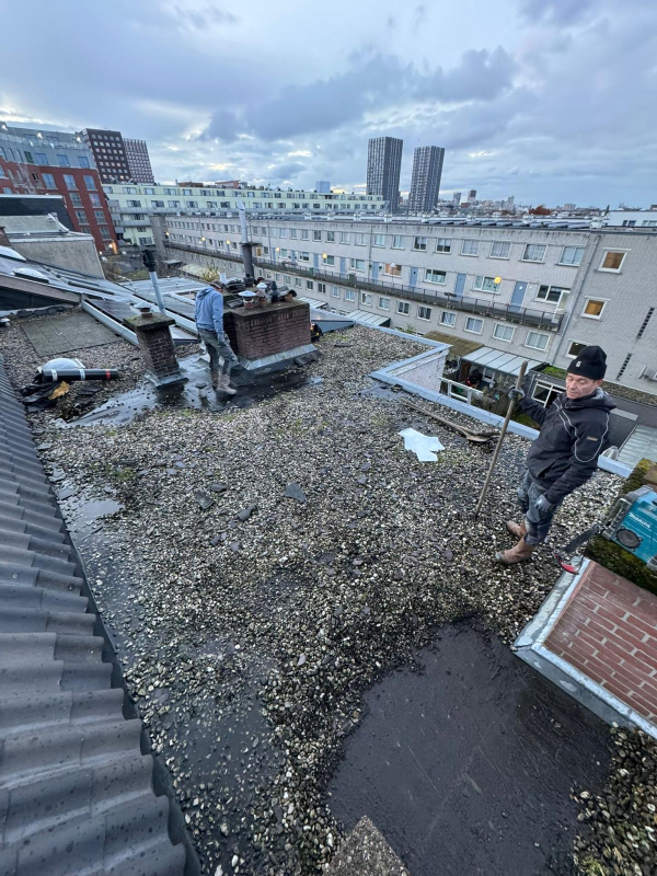 Renovatie Bitumen Dak in Oegstgeest