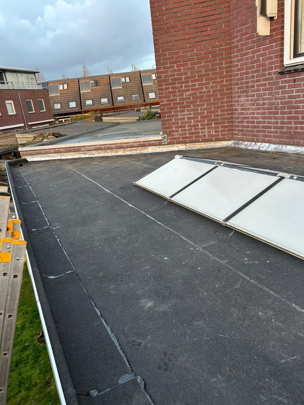 Bitumen dak in Den Haag