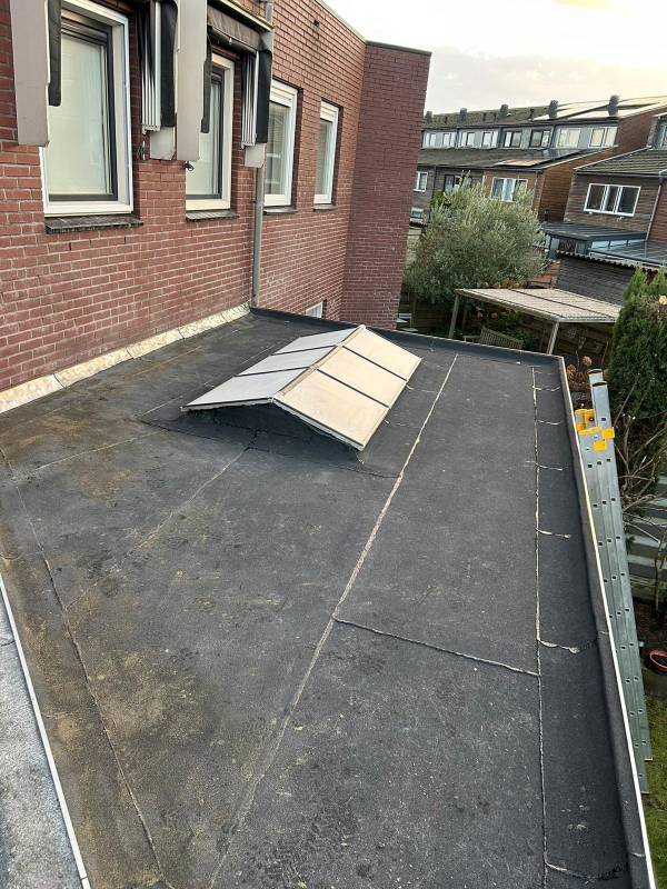 Bitumen dak in Den Haag
